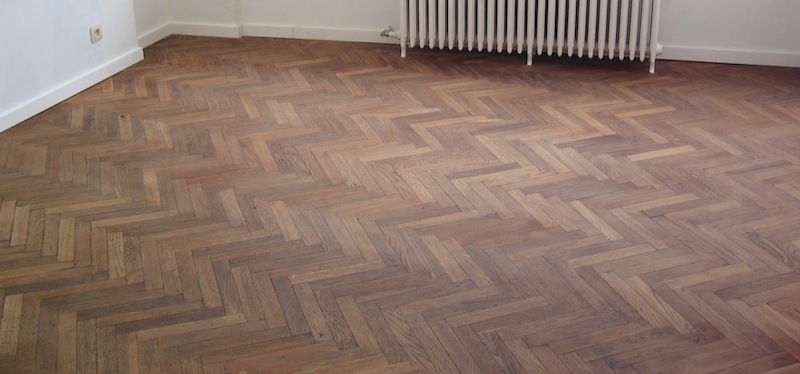 restauration d'un parquet