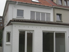 Transformation d'une maison à Woluwe-Saint-Lambert