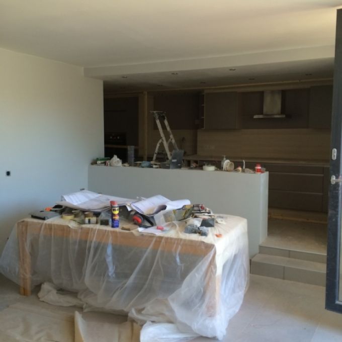Extension arrière d'une maison à Braine-l'Alleud