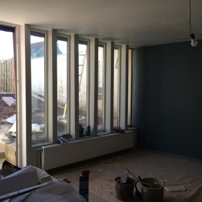 Extension arrière d'une maison à Braine-l'Alleud