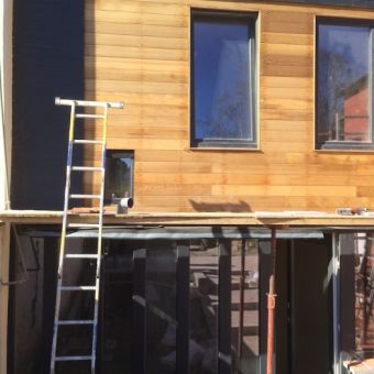 Extension arrière d'une maison à Braine-l'Alleud