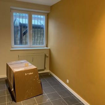 Rénovation d'un local professionnel à Uccle Rénovation d'un local professionnel à Uccle