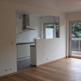 Rénovation d'un appartement à Watermael-Boitsfort