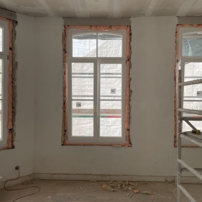 Rénovation d'un immeuble à appartements à Ixelles