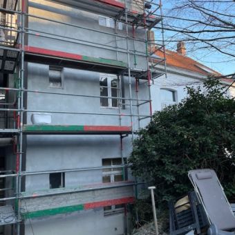 Rénovation d'un immeuble à appartements à Watermael-Boitsfort